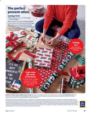 ALDI (FL, IL) Weekly Ad Flyer November 4 to December 25