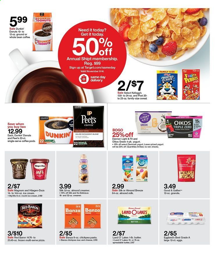 Target Weekly Ad Flyer November 8 to November 14