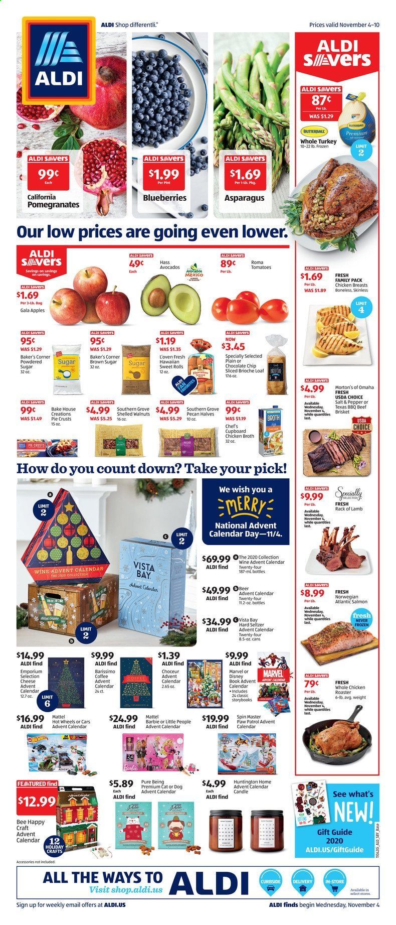 ALDI (NC, SC, VA, WV) Weekly Ad Flyer November 4 to November 10