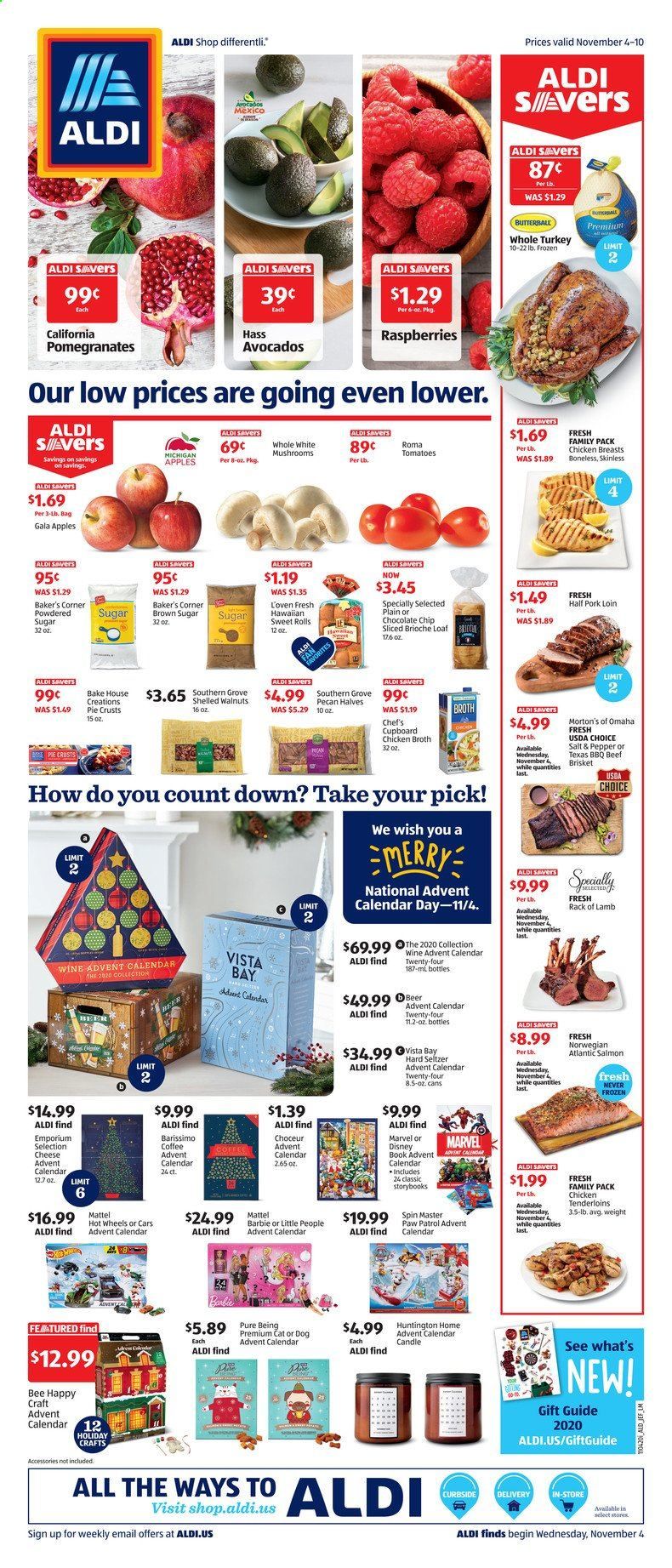 ALDI (GA, SC) Weekly Ad Flyer November 4 to November 10