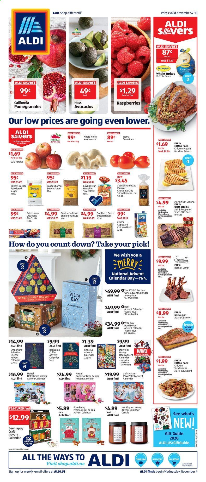 ALDI (AL, GA, IL, NC, SC) Weekly Ad Flyer November 4 to November 10