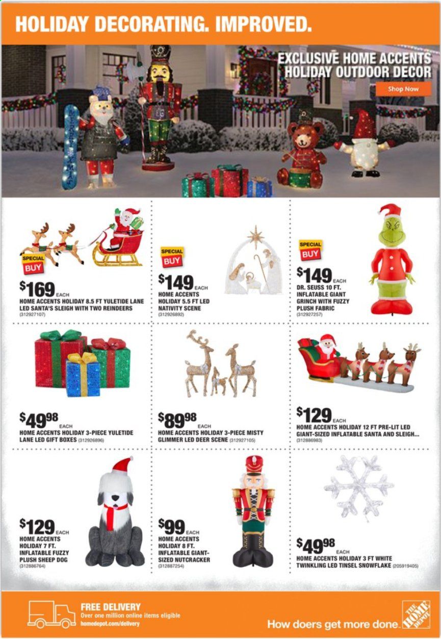 The Home Depot Weekly Ad Flyer November 5 to November 8