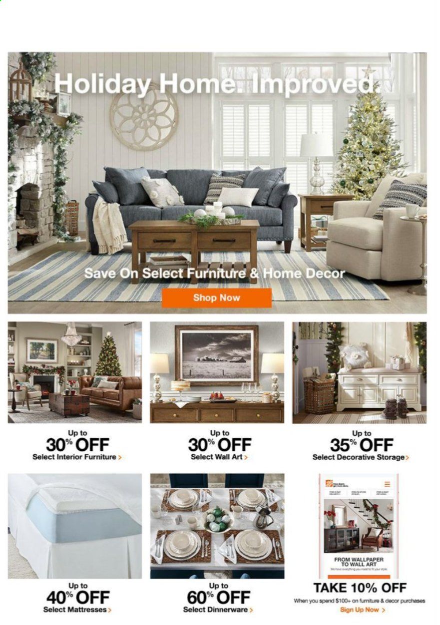The Home Depot Weekly Ad Flyer November 5 to November 8