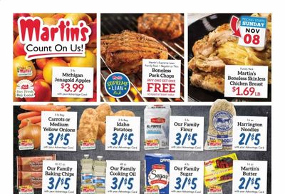 Martin’s Weekly Ad Flyer November 8 to November 14