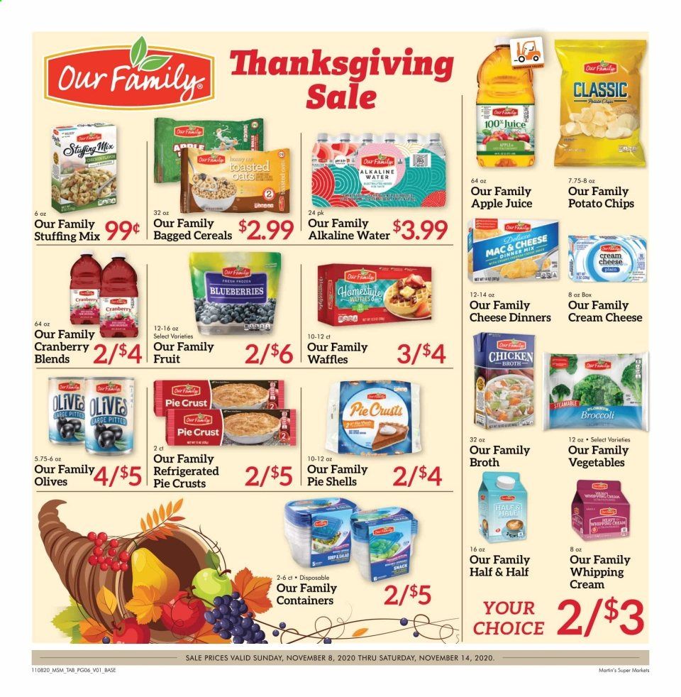 Martin’s Weekly Ad Flyer November 8 to November 14