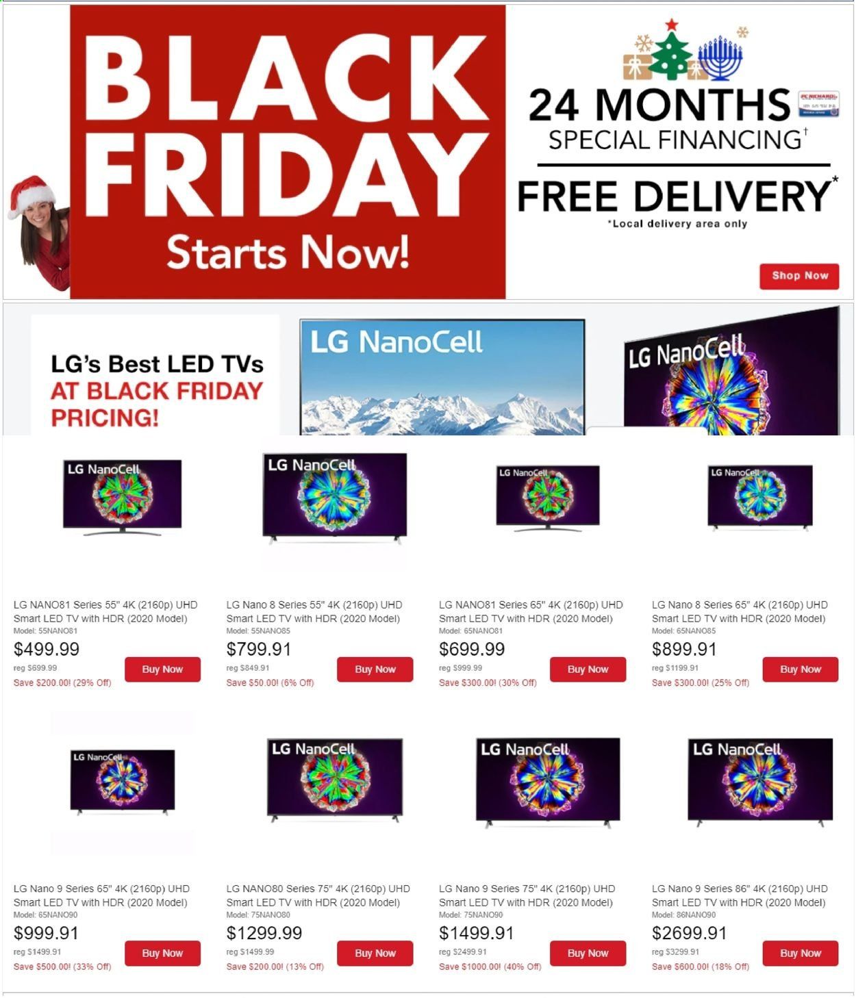 P.C. Richard & Son Weekly Ad Flyer November 2 to November 8
