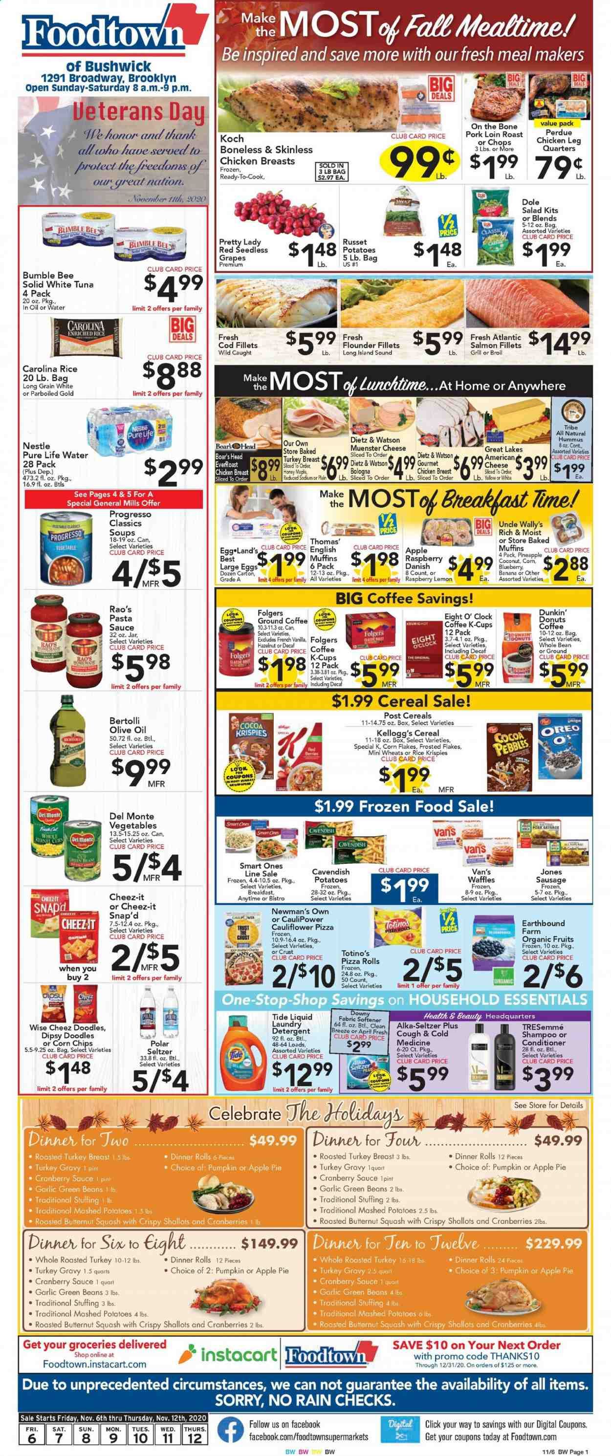 Foodtown (NJ, NY, PA) Weekly Ad Flyer November 6 to November 12
