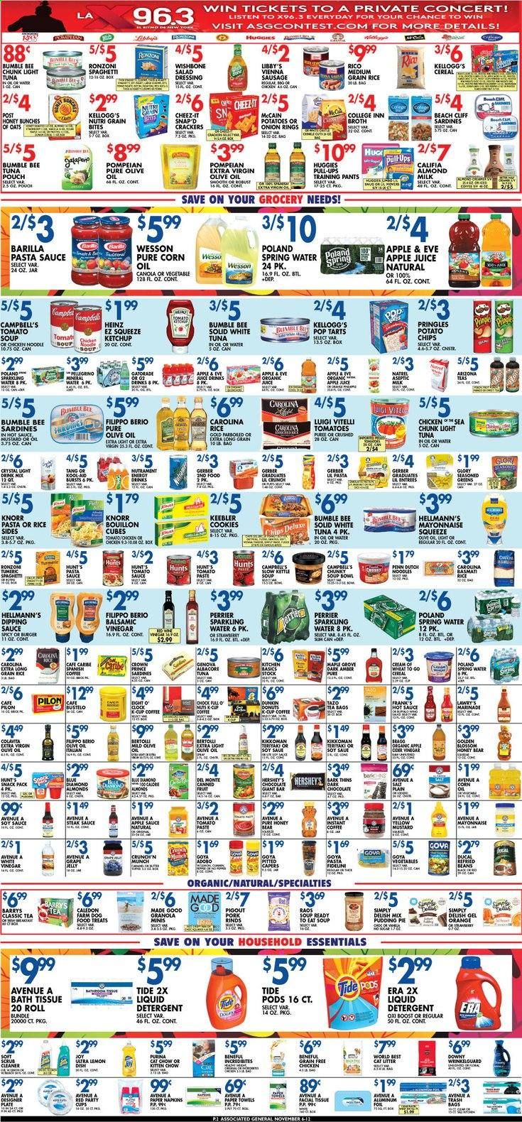 Associated Supermarkets Weekly Ad Flyer November 6 to November 12