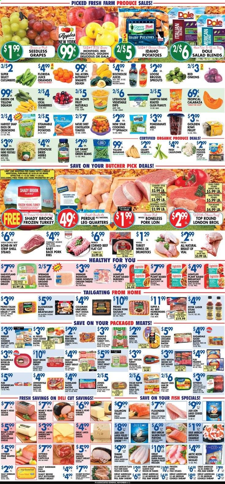 Associated Supermarkets Weekly Ad Flyer November 6 to November 12