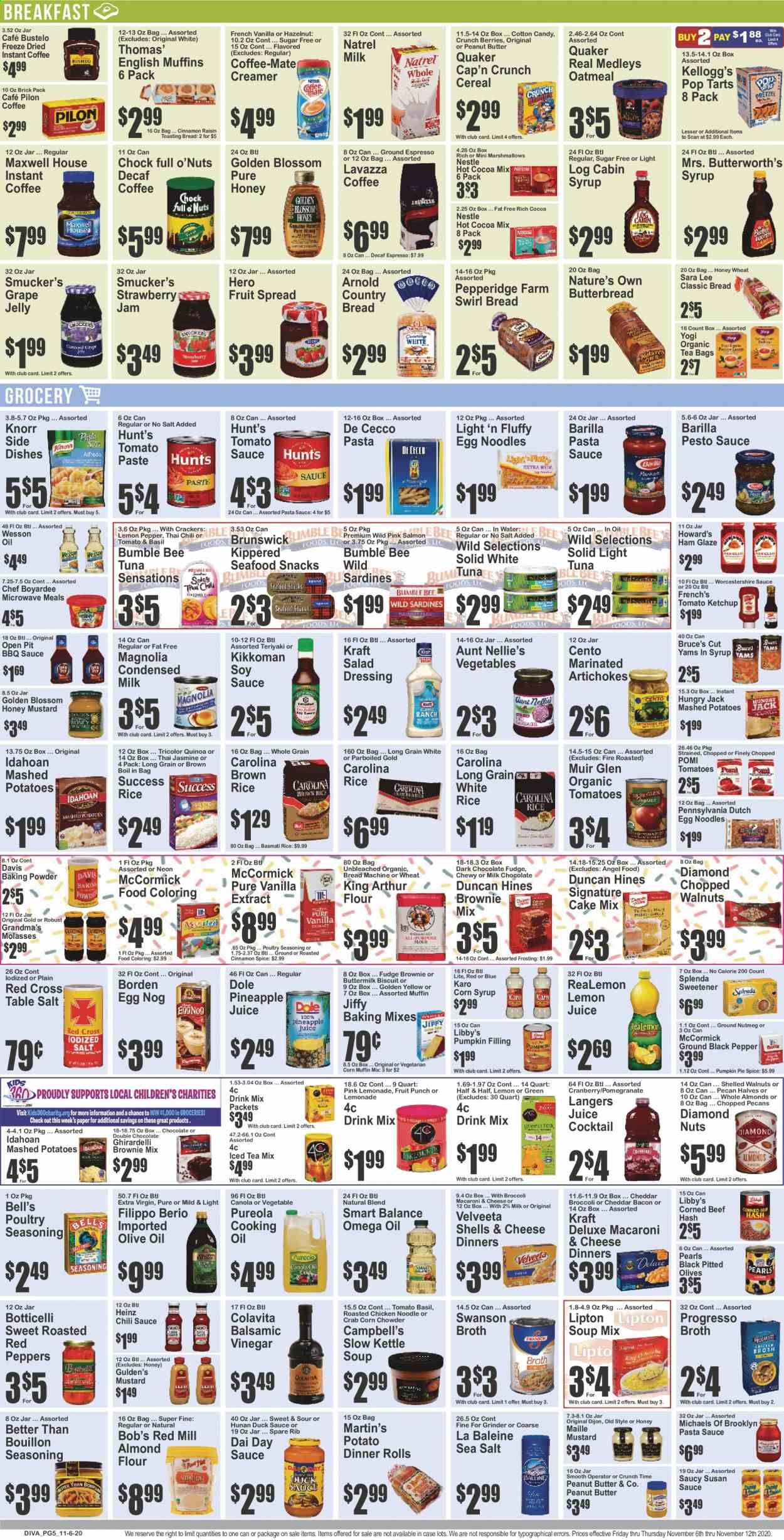 Key Food (NJ, NY) Weekly Ad Flyer November 6 to November 12