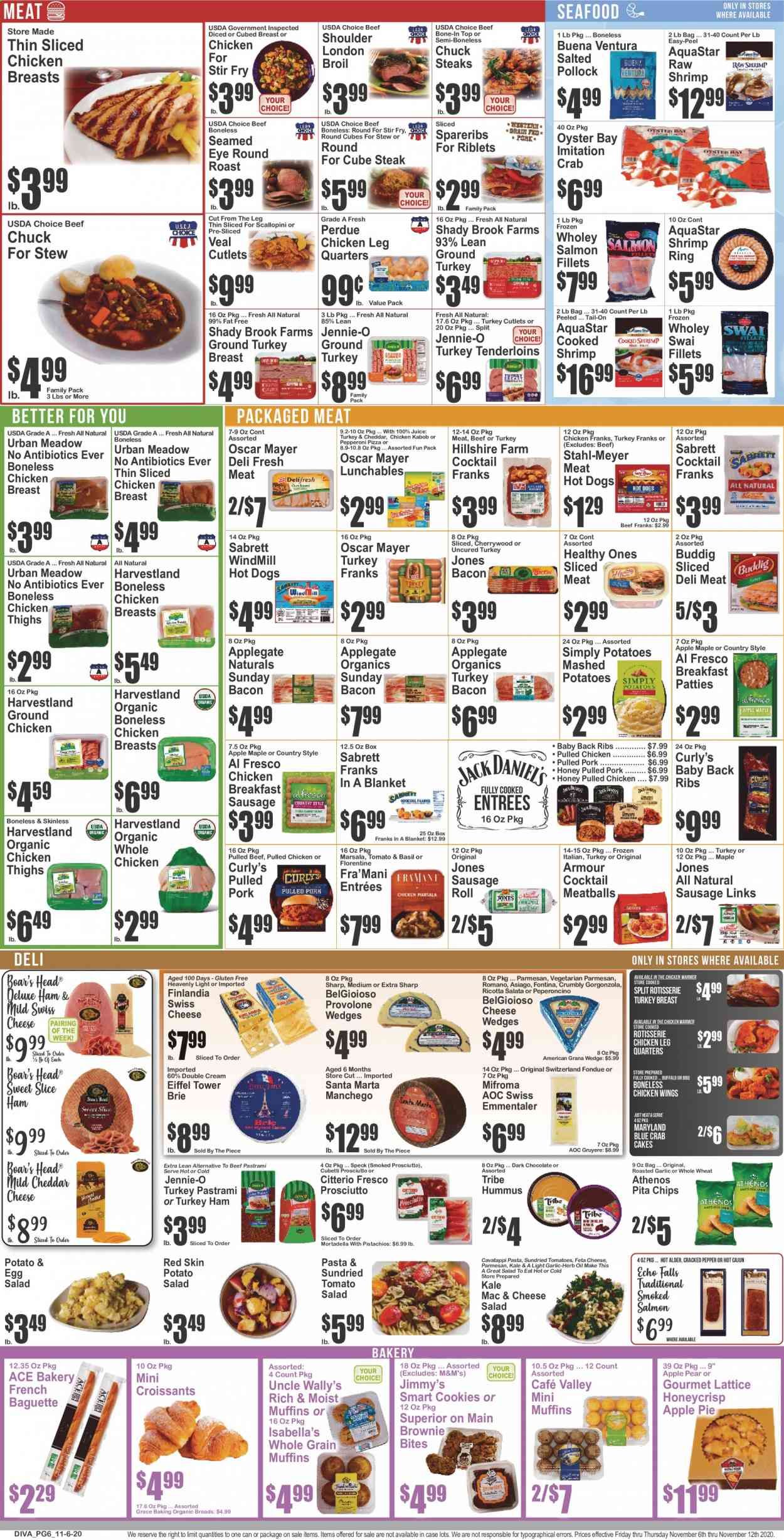 Key Food (NJ, NY) Weekly Ad Flyer November 6 to November 12