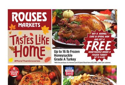 Rouses Markets Weekly Ad Flyer November 4 to November 10, 2020