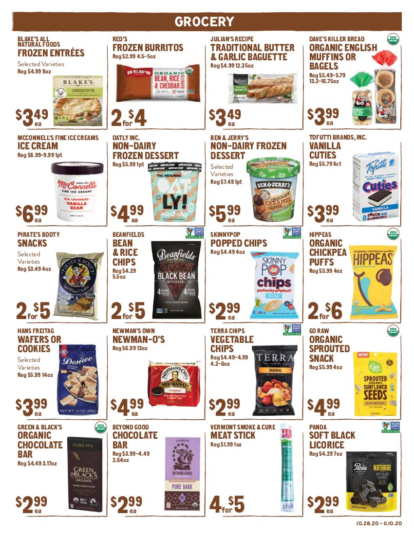 New Seasons Market (CA) Weekly Ad Flyer October 28 to November 10, 2020
