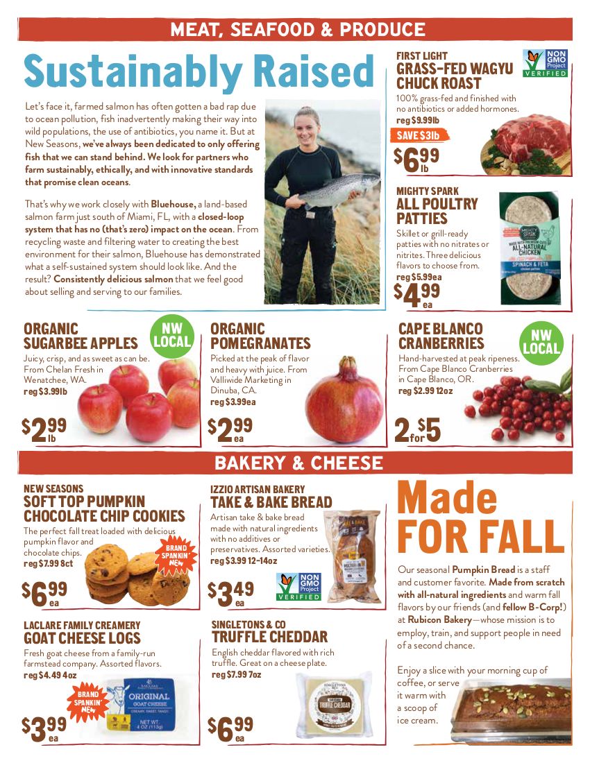 New Seasons Market (OR) Weekly Ad Flyer November 4 to November 10, 2020
