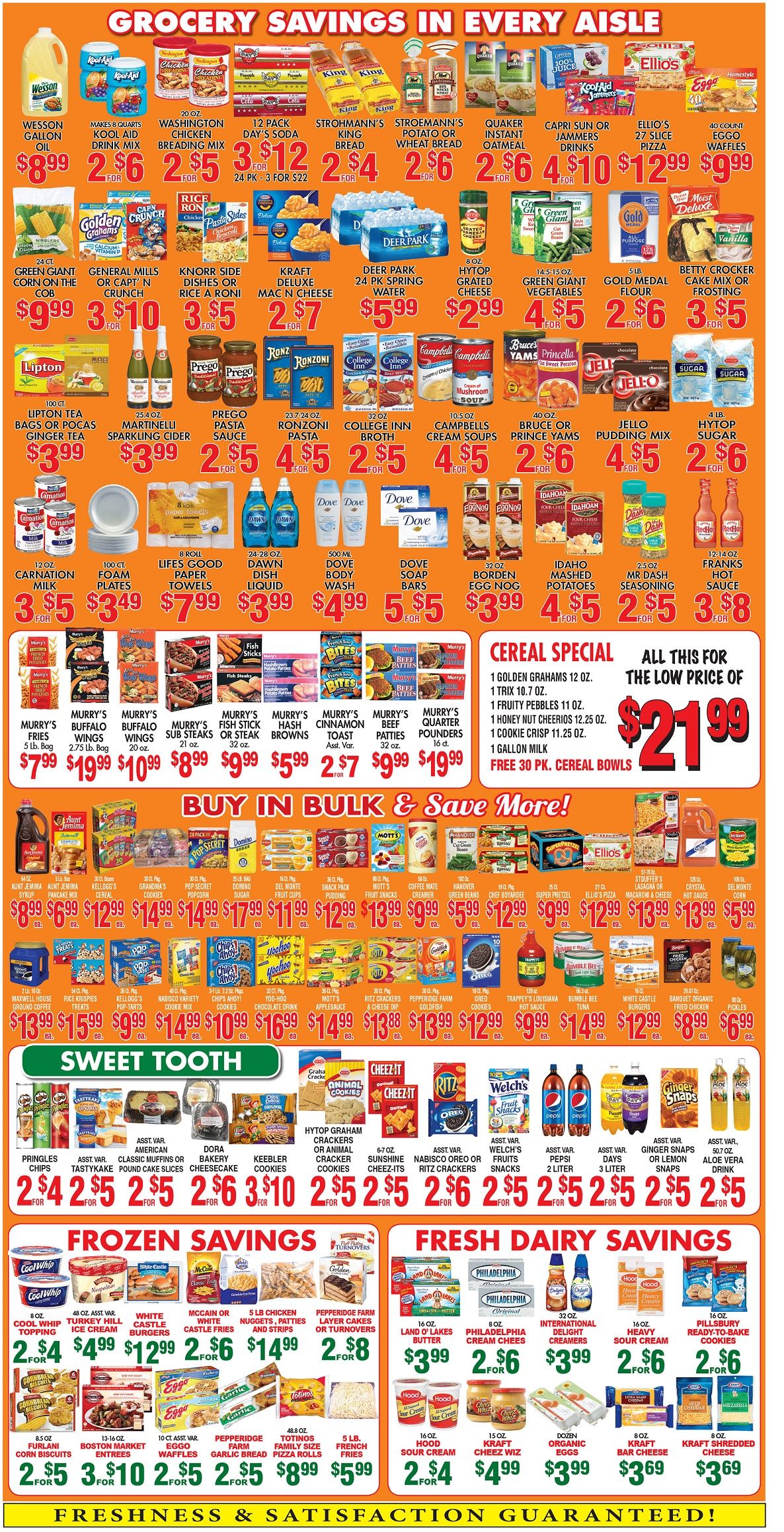 Sunshine Supermarket Monthly Ad Flyer November 1 to December 31, 2020