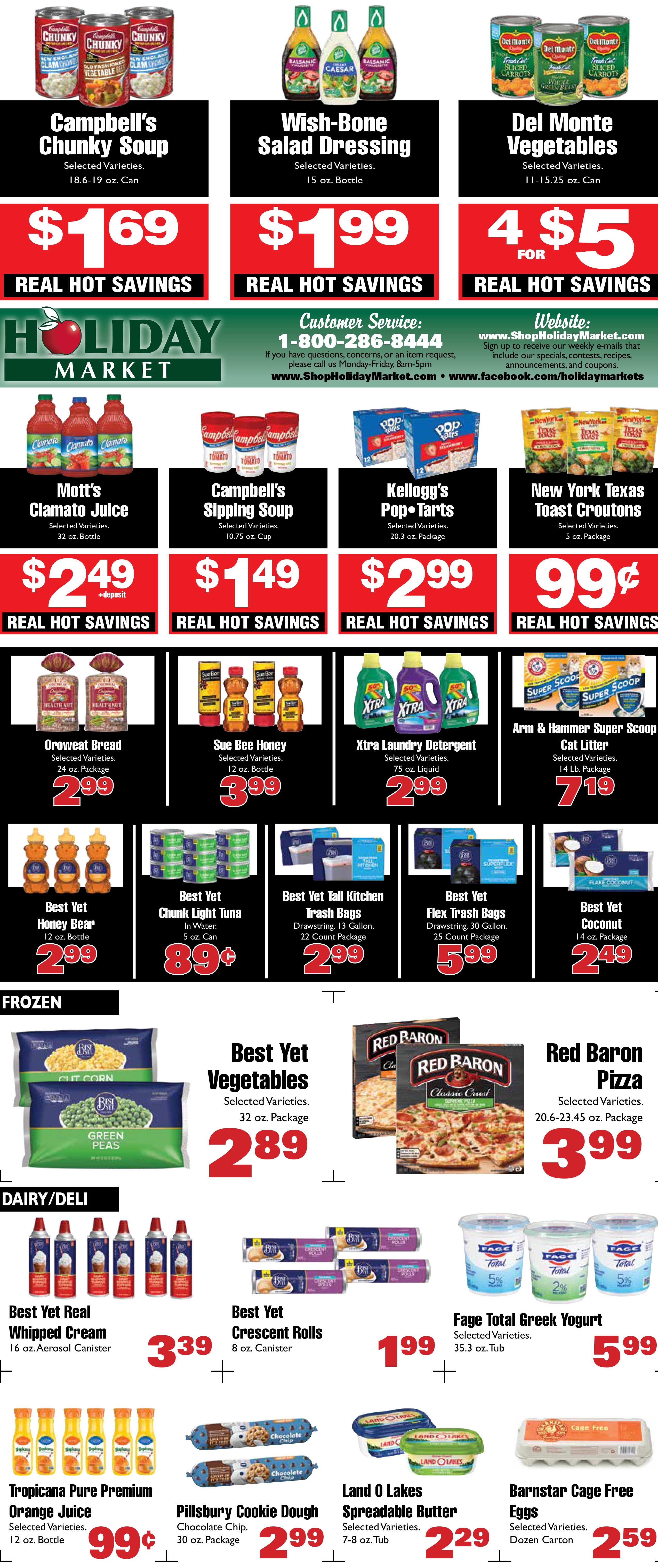 Holiday Market Weekly Ad Flyer November 4 to November 10, 2020