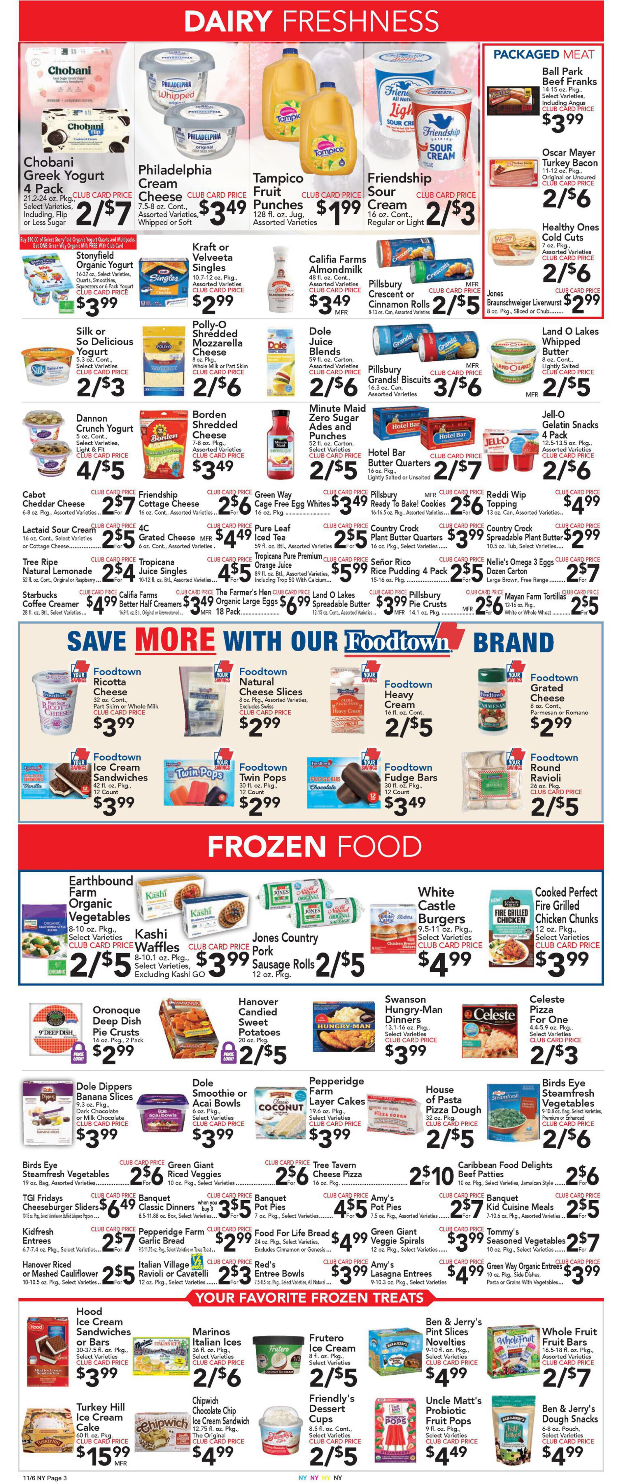 Foodtown Weekly Ad Flyer November 6 to November 12, 2020
