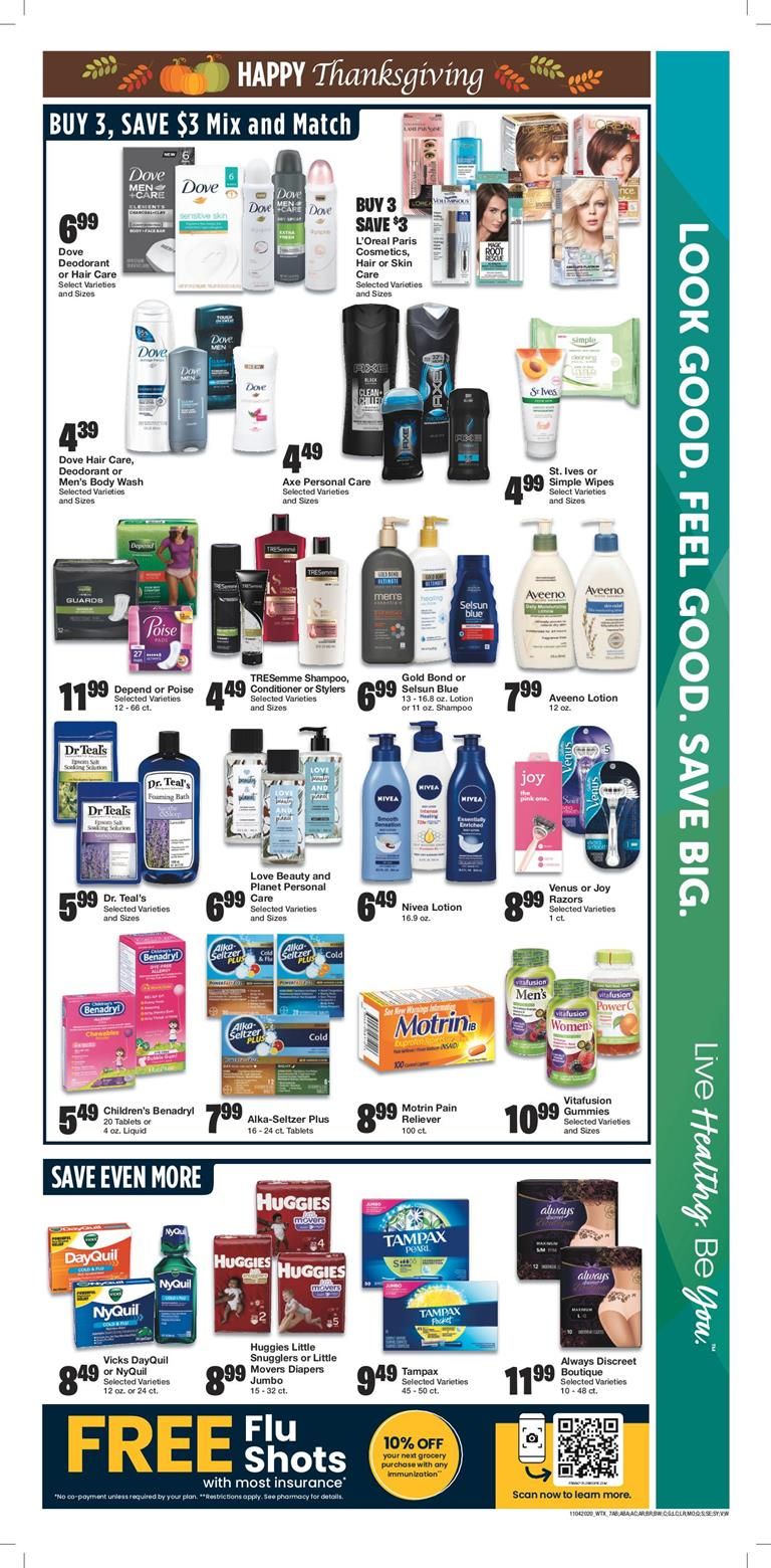 United Supermarkets Weekly Ad Flyer November 4 to November 10, 2020