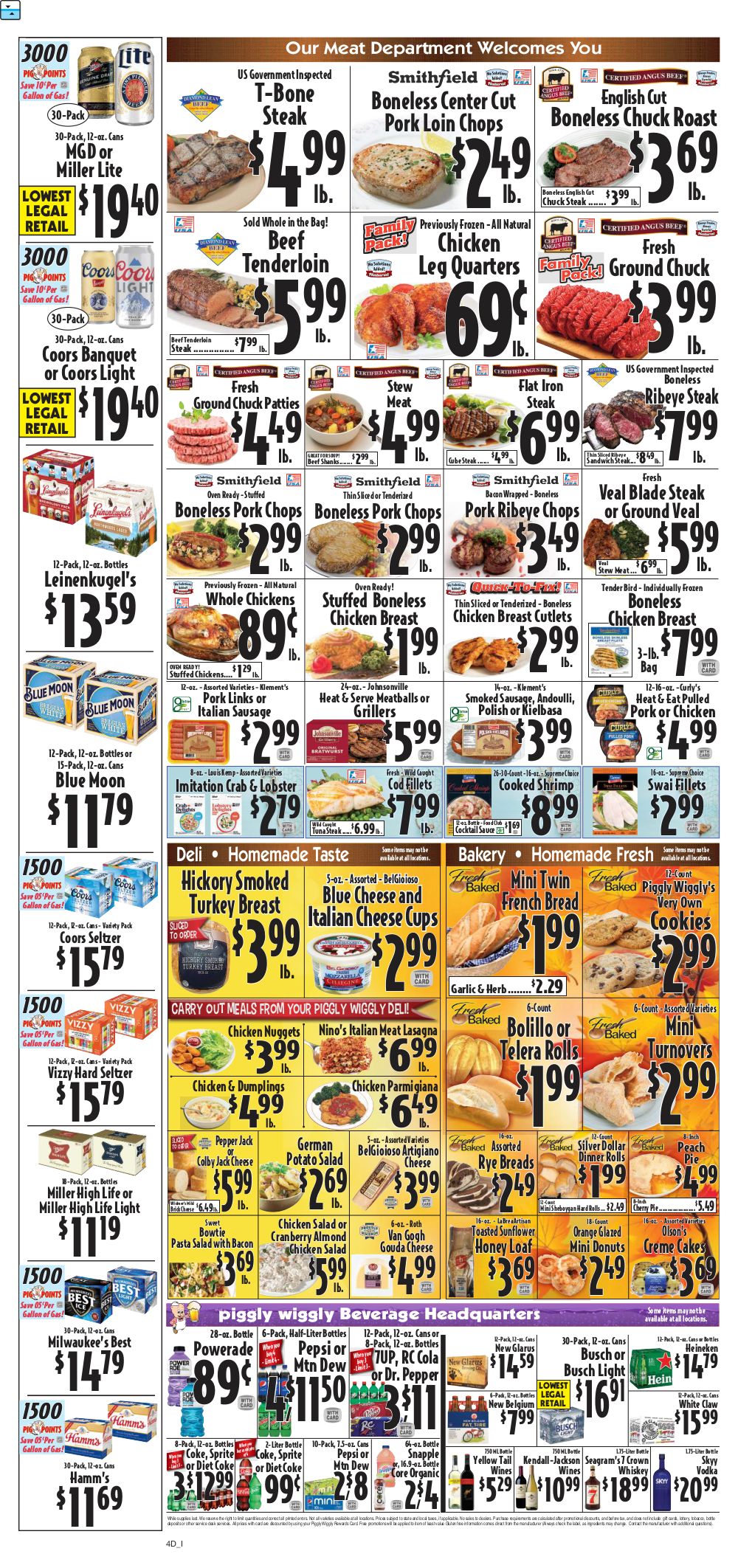 Piggly Wiggly (WI) Weekly Ad Flyer November 4 to November 10, 2020