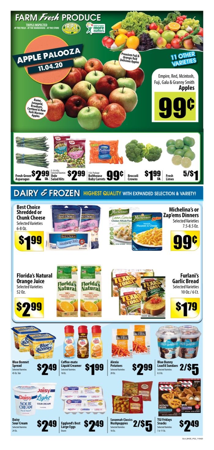 Piggly Wiggly (LA) Weekly Ad Flyer November 4 to November 10, 2020