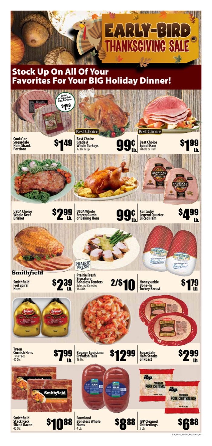 Piggly Wiggly (LA) Weekly Ad Flyer November 4 to November 10, 2020