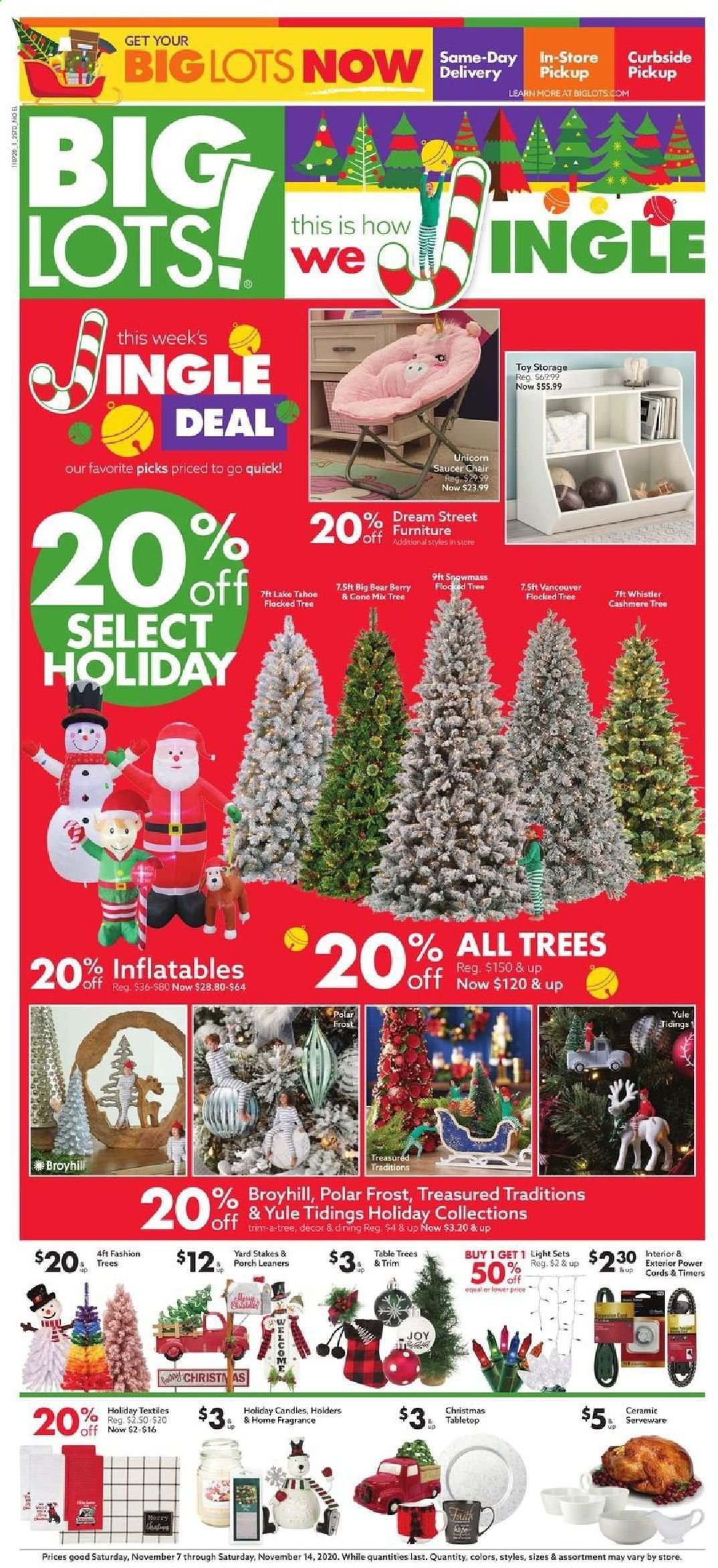 Big Lots Weekly Ad Flyer November 7 to November 14