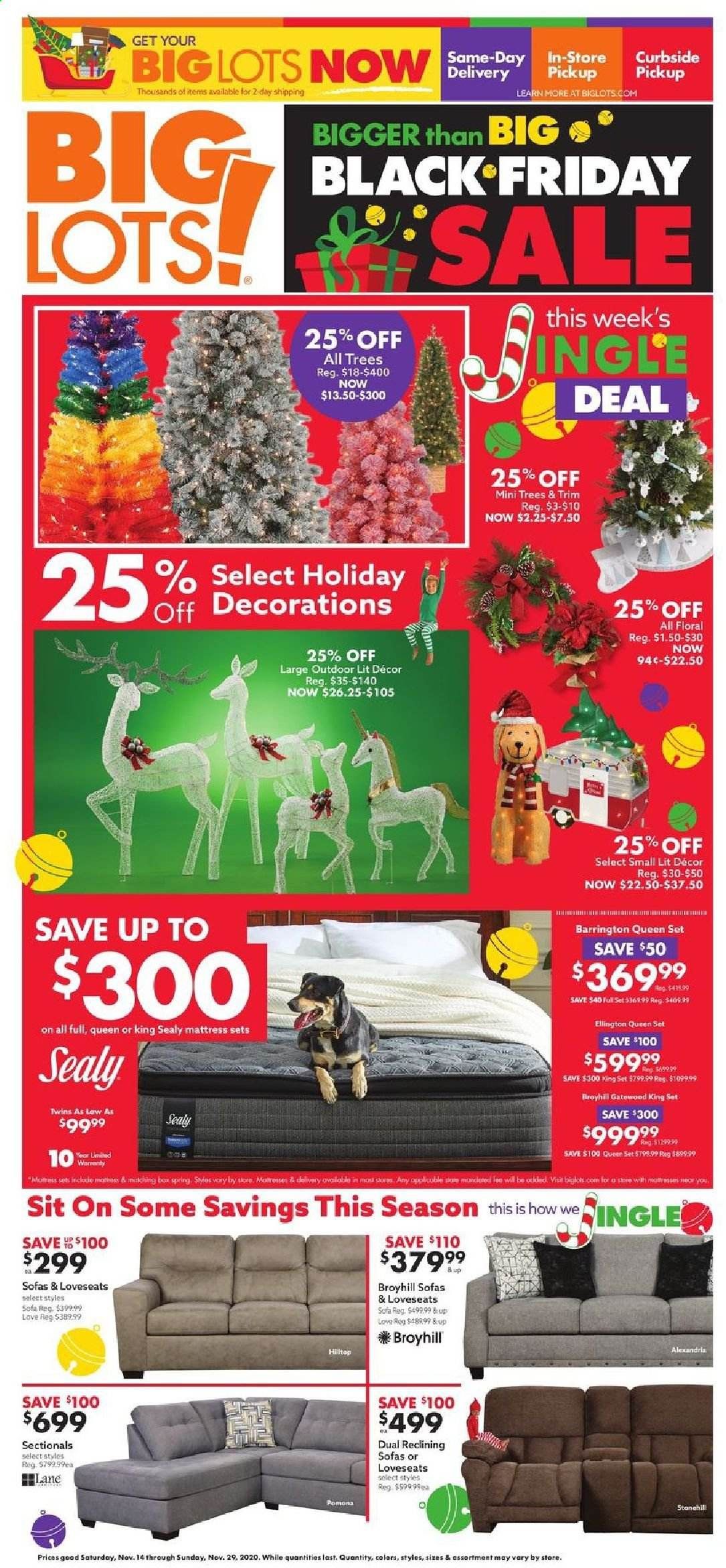 Big Lots Weekly Ad Flyer November 14 to November 29