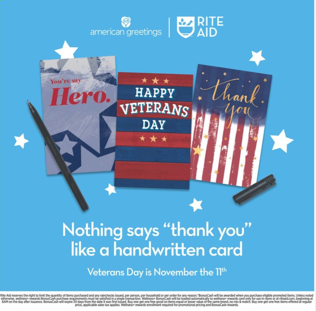 RITE AID Weekly Ad Flyer November 8 to November 14
