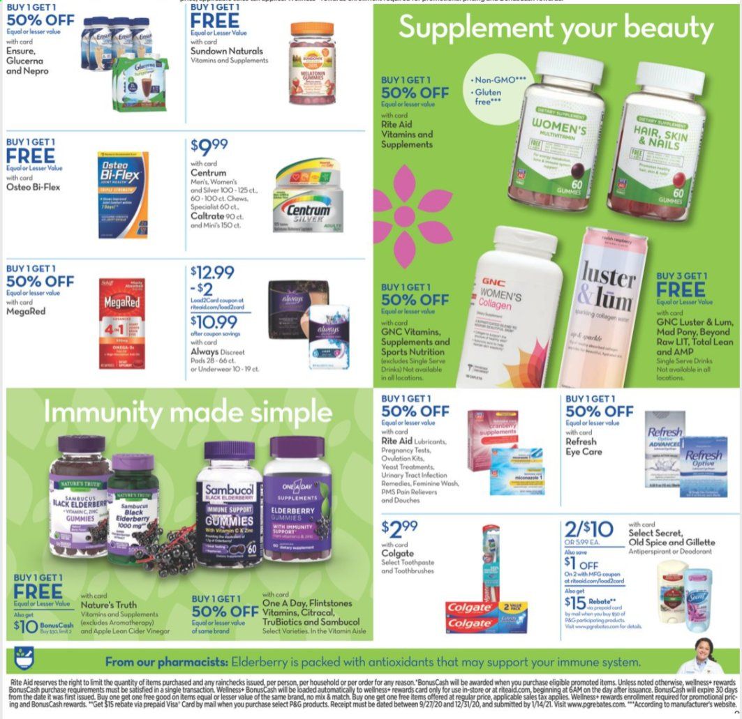 RITE AID Weekly Ad Flyer November 8 to November 14