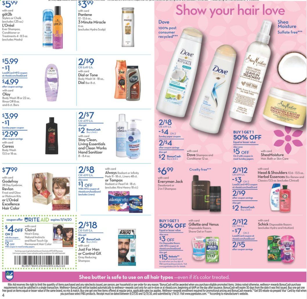 RITE AID Weekly Ad Flyer November 8 to November 14