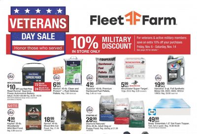 Fleet Farm Weekly Ad Flyer November 6 to November 14