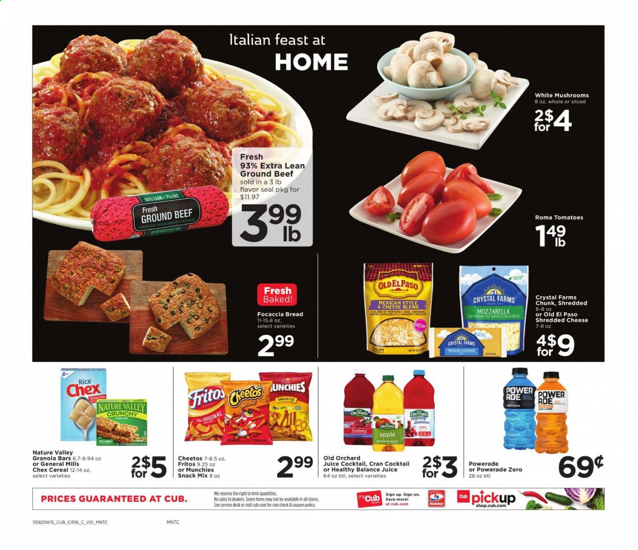 Cub Foods Weekly Ad Flyer November 8 to November 14