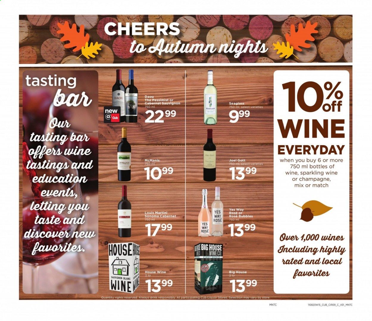 Cub Foods Weekly Ad Flyer November 8 to November 14