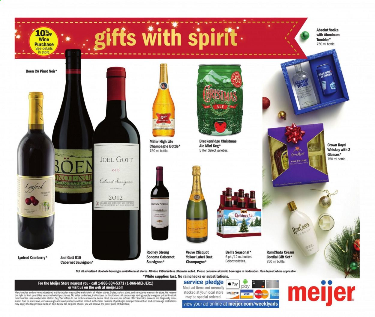 Meijer (IL, IN, KY, MI, OH, WI) Weekly Ad Flyer November 8 to December 24