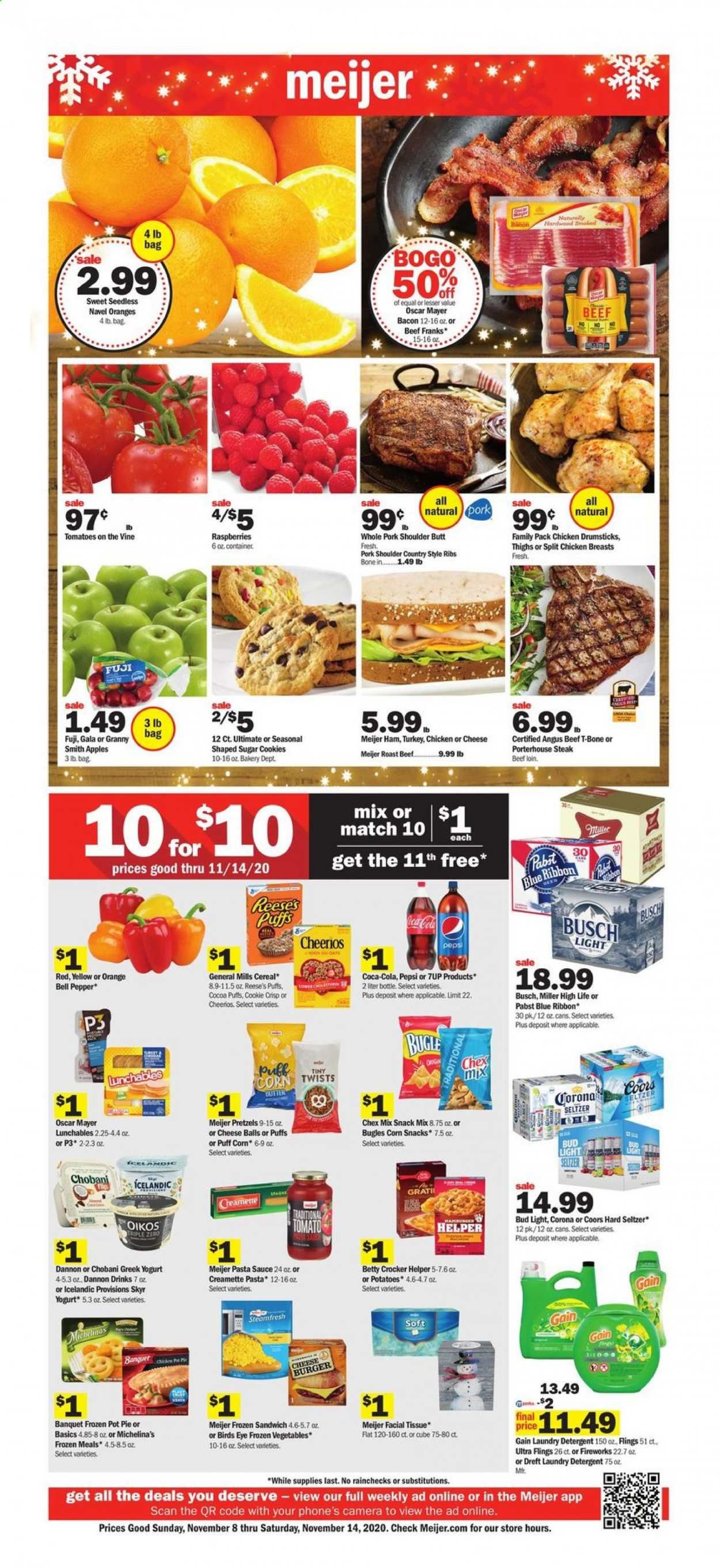 Meijer (IN) Weekly Ad Flyer November 8 to November 14
