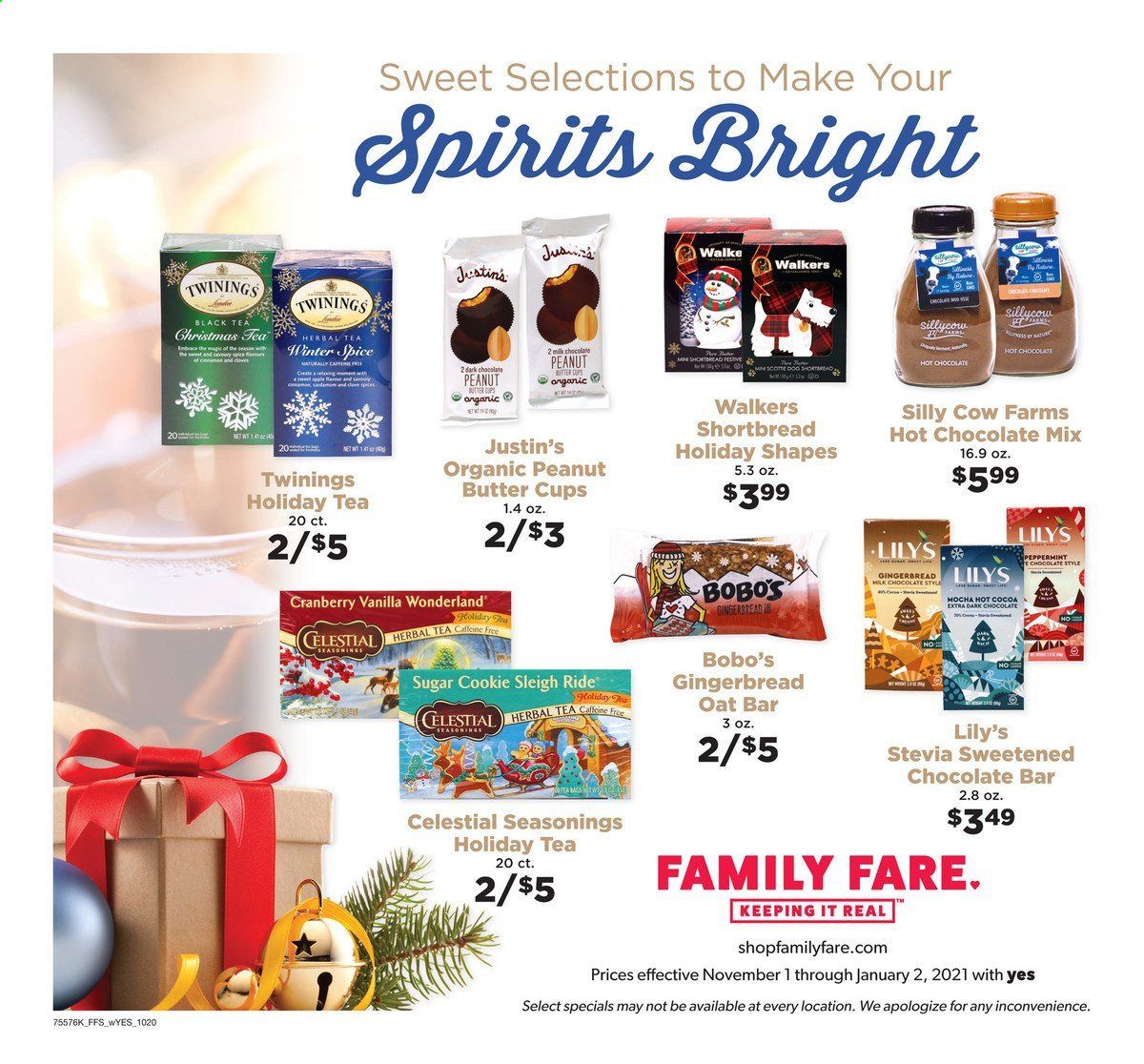 Family Fare Weekly Ad Flyer November 1 to January 2
