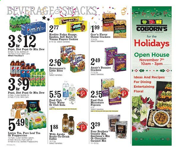 Coborn's (MN, SD) Weekly Ad Flyer November 4 to November 10