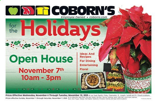Coborn's (MN, SD) Weekly Ad Flyer November 4 to November 10