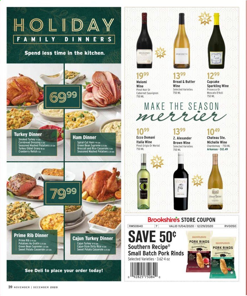 Brookshires Weekly Ad Flyer November 1 to December 31