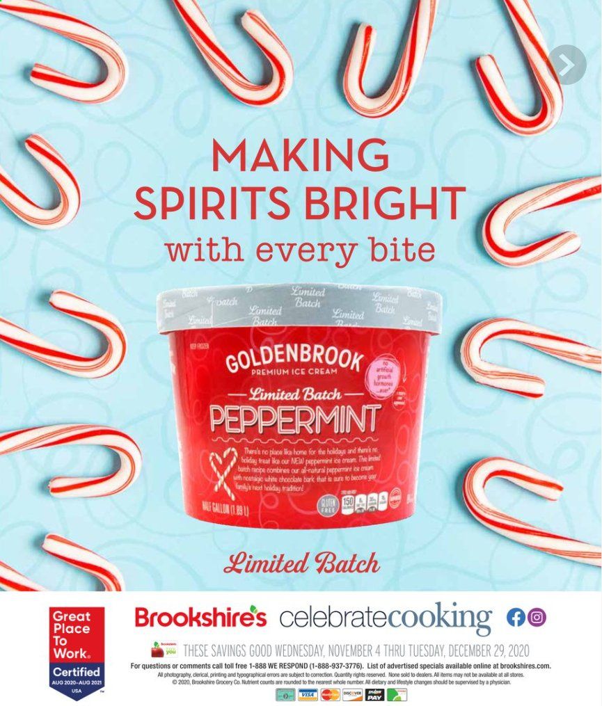 Brookshires Weekly Ad Flyer November 1 to December 31
