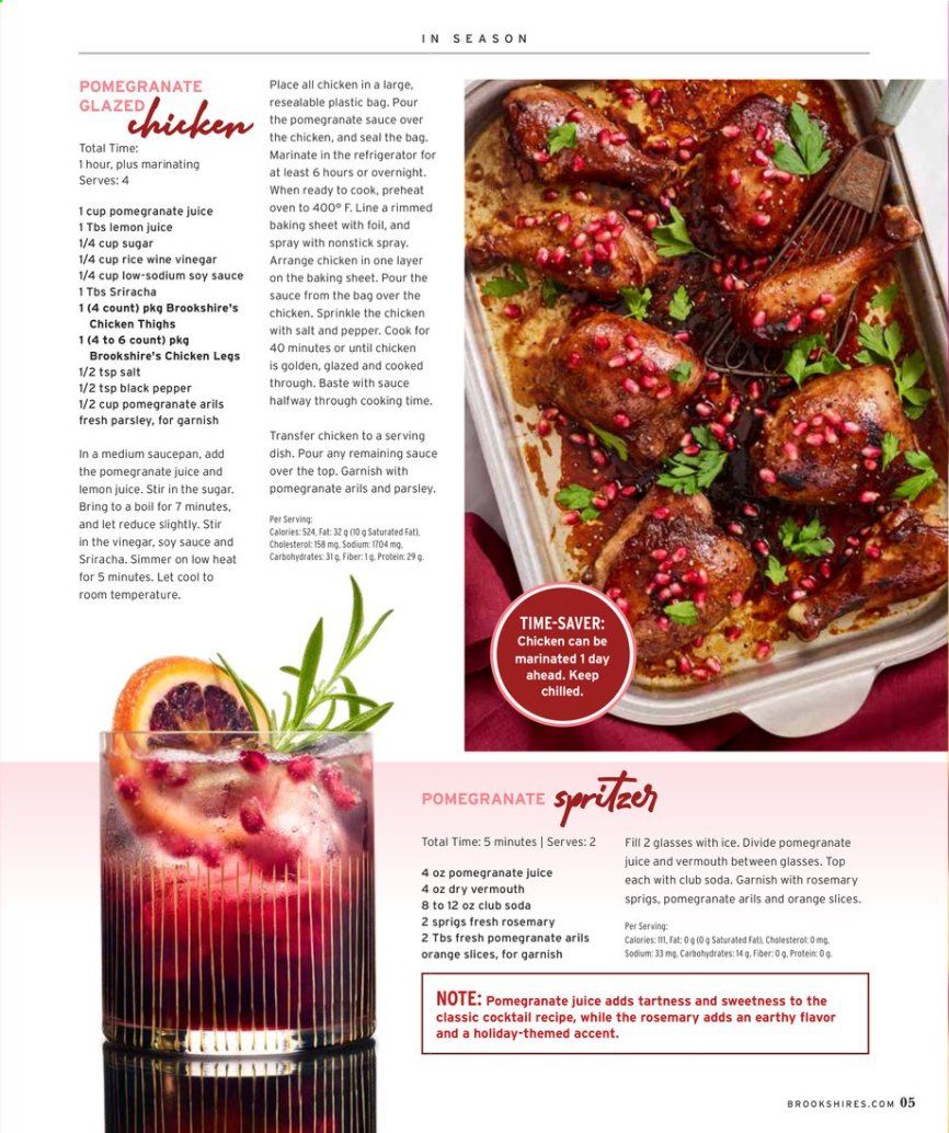 Brookshires Weekly Ad Flyer November 1 to December 31