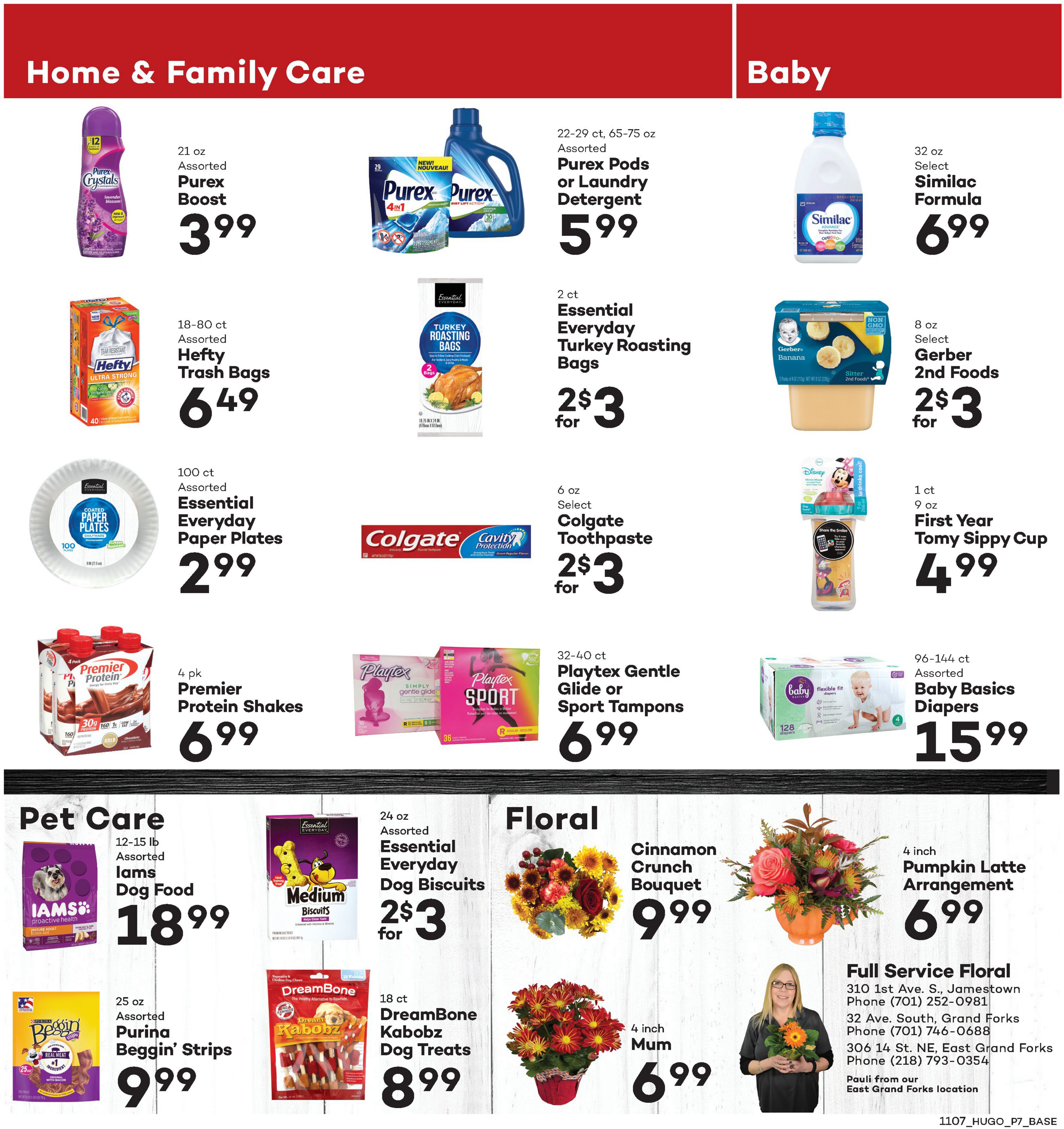 Hugo's Family Marketplace Weekly Ad Flyer November 7 to November 13, 2020