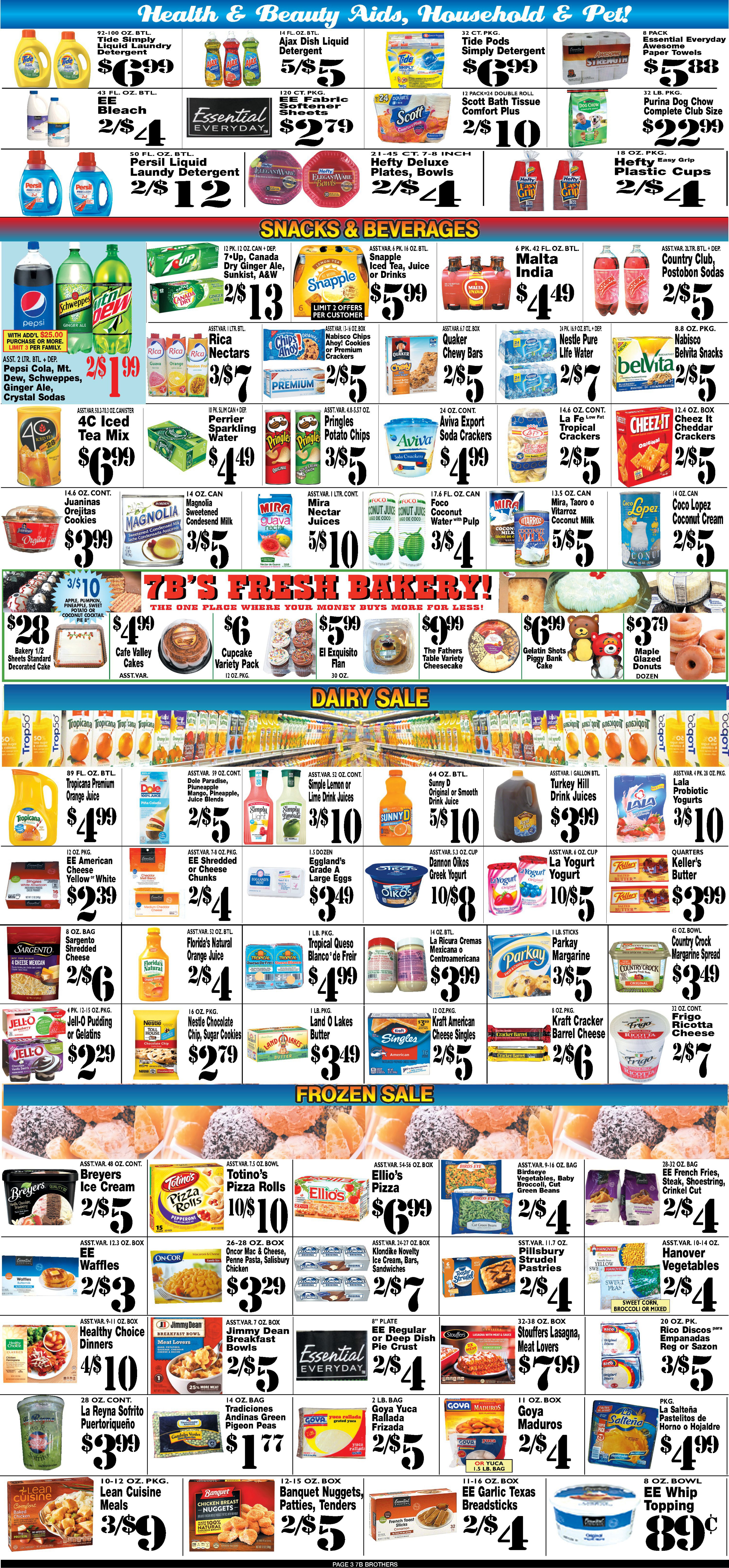 7 Brothers Weekly Ad Flyer November 1 to November 15, 2020