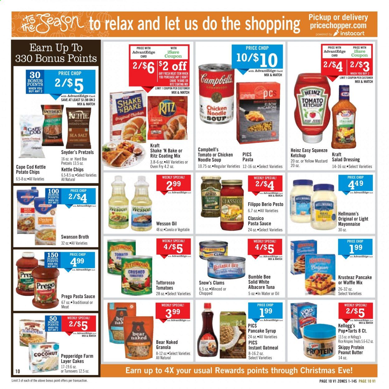 Price Chopper (VT) Weekly Ad Flyer November 8 to November 15