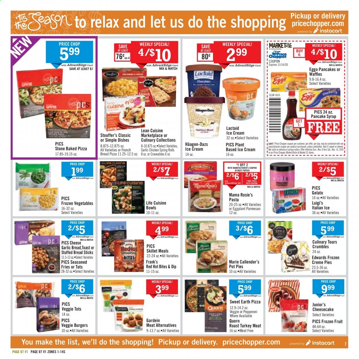 Price Chopper (VT) Weekly Ad Flyer November 8 to November 15