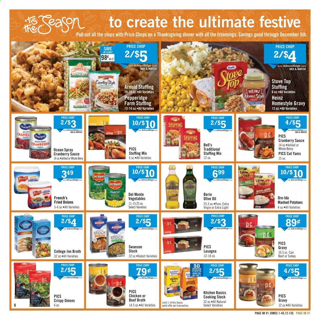 Price Chopper (VT) Weekly Ad Flyer November 8 to November 15