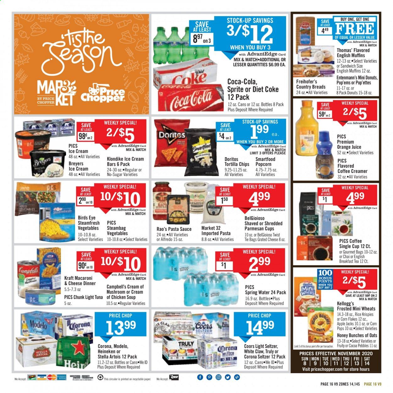 Price Chopper (CT) Weekly Ad Flyer November 8 to November 15