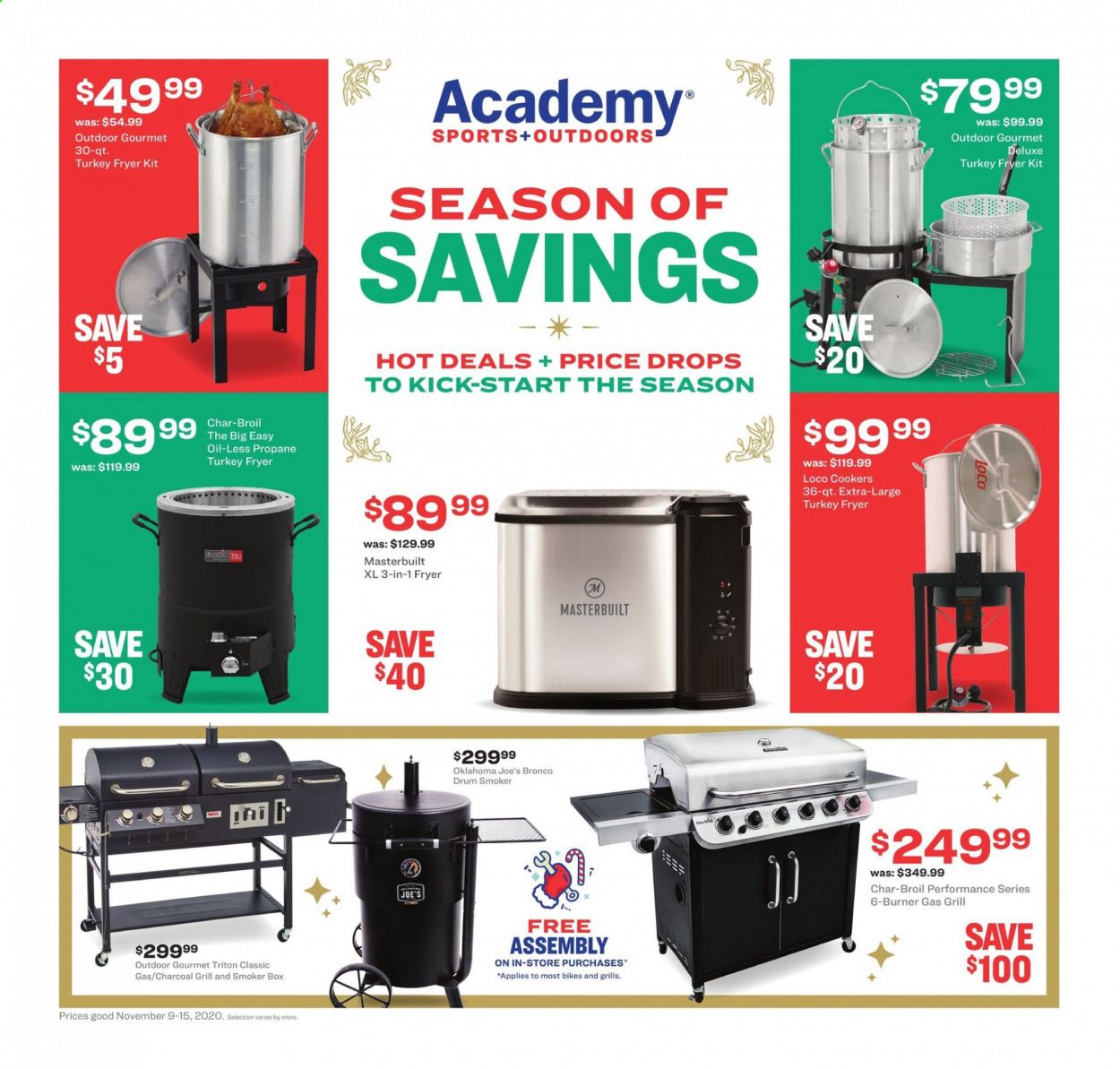 Academy Sports Weekly Ad Flyer November 9 to November 15