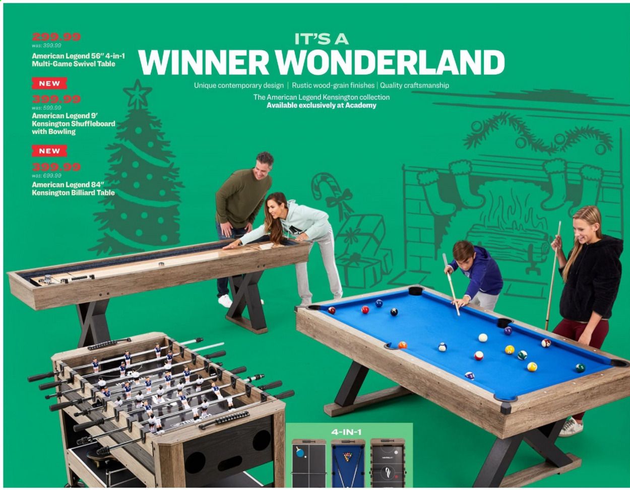 Academy Sports Weekly Ad Flyer November 1 to December 25