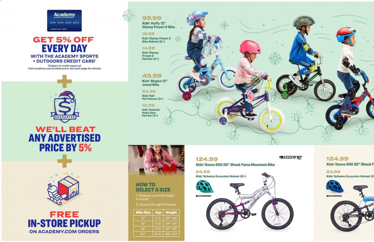 Academy Sports Weekly Ad Flyer November 1 to December 25